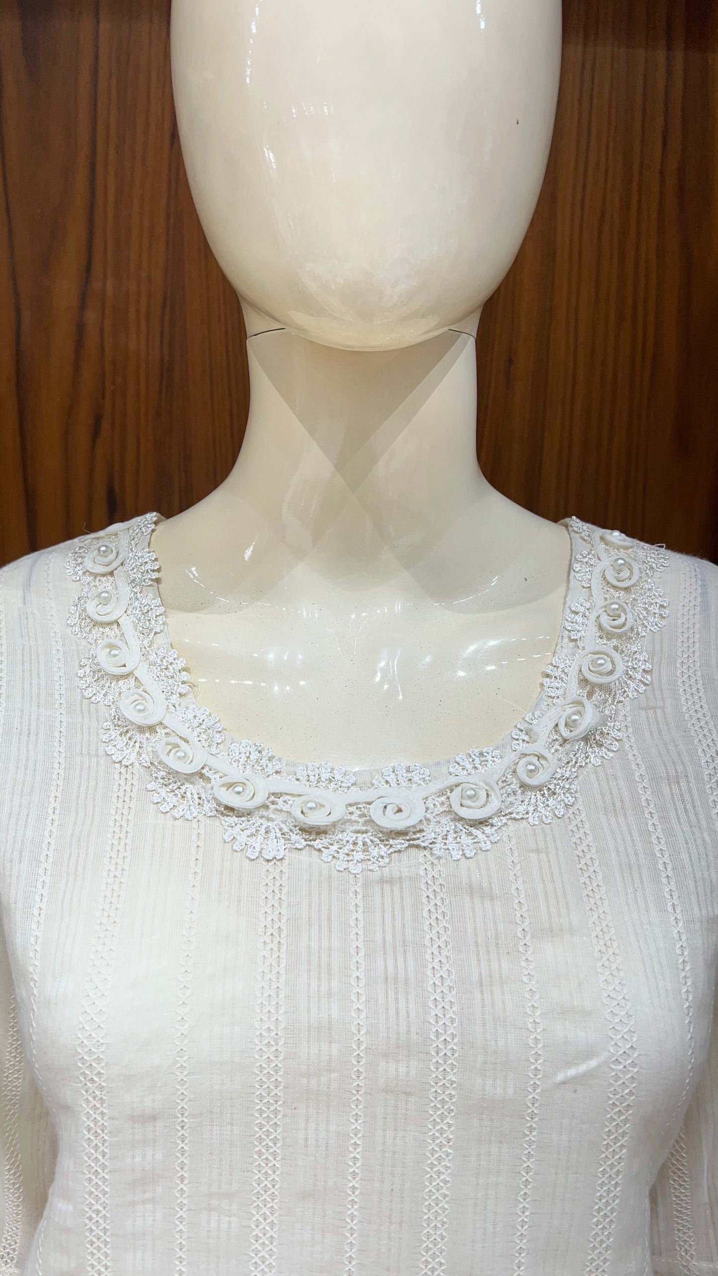 "Lilac Bloom" - Organza Floral Applique Cord Set