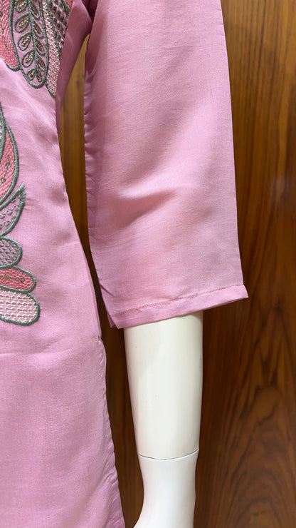 "Artisan Bloom" - Abstract Floral Embroidered Co-ord Set