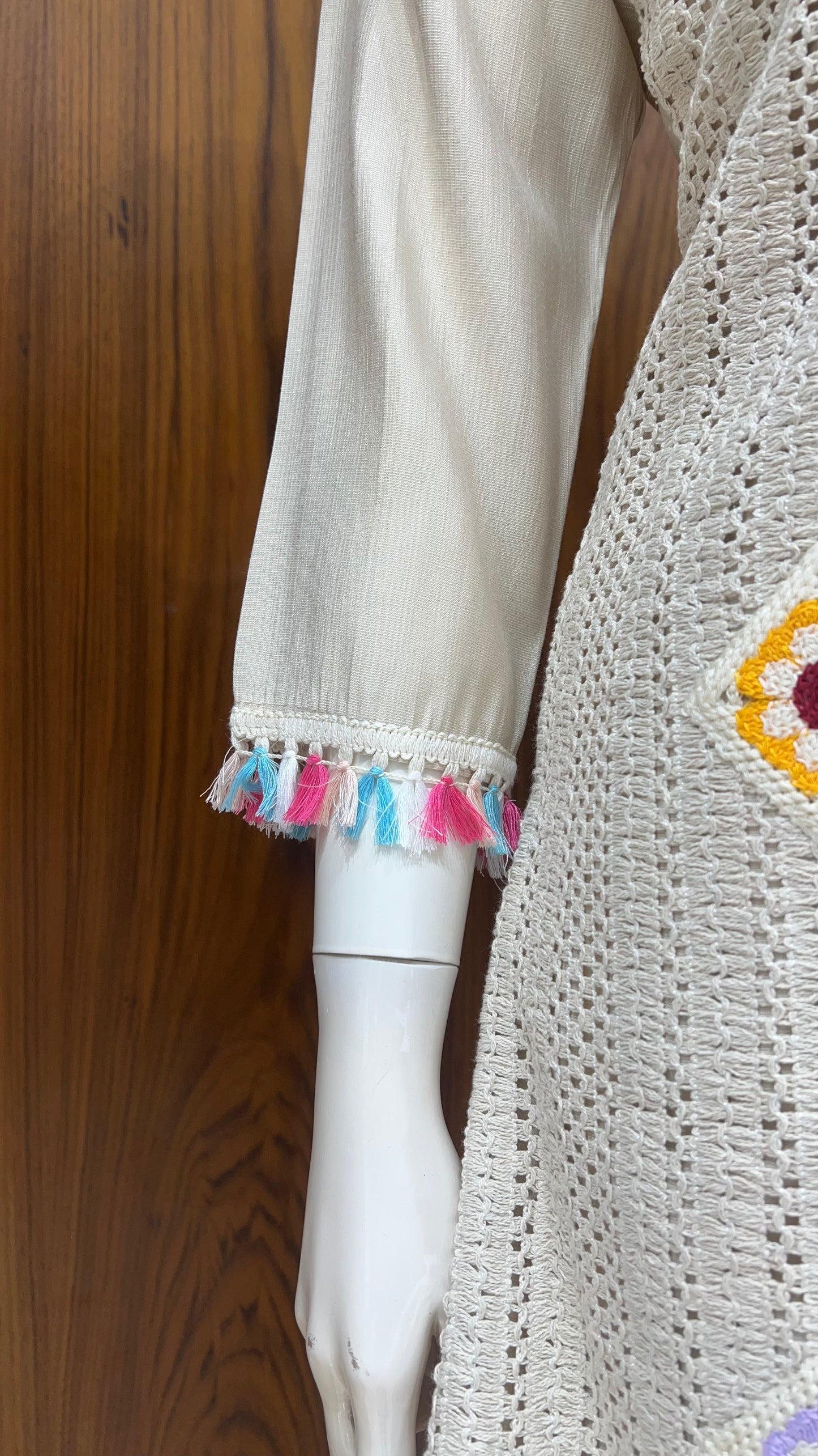 "Boho Fiesta" - Crochet & Tassel Co-ord Set